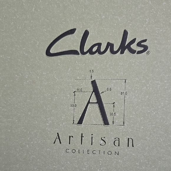 Clarks NavyLeather Heeled Peep-Toe Shoes with Adjustable Strap - Picture 12 of 12